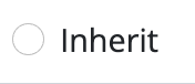 inherit